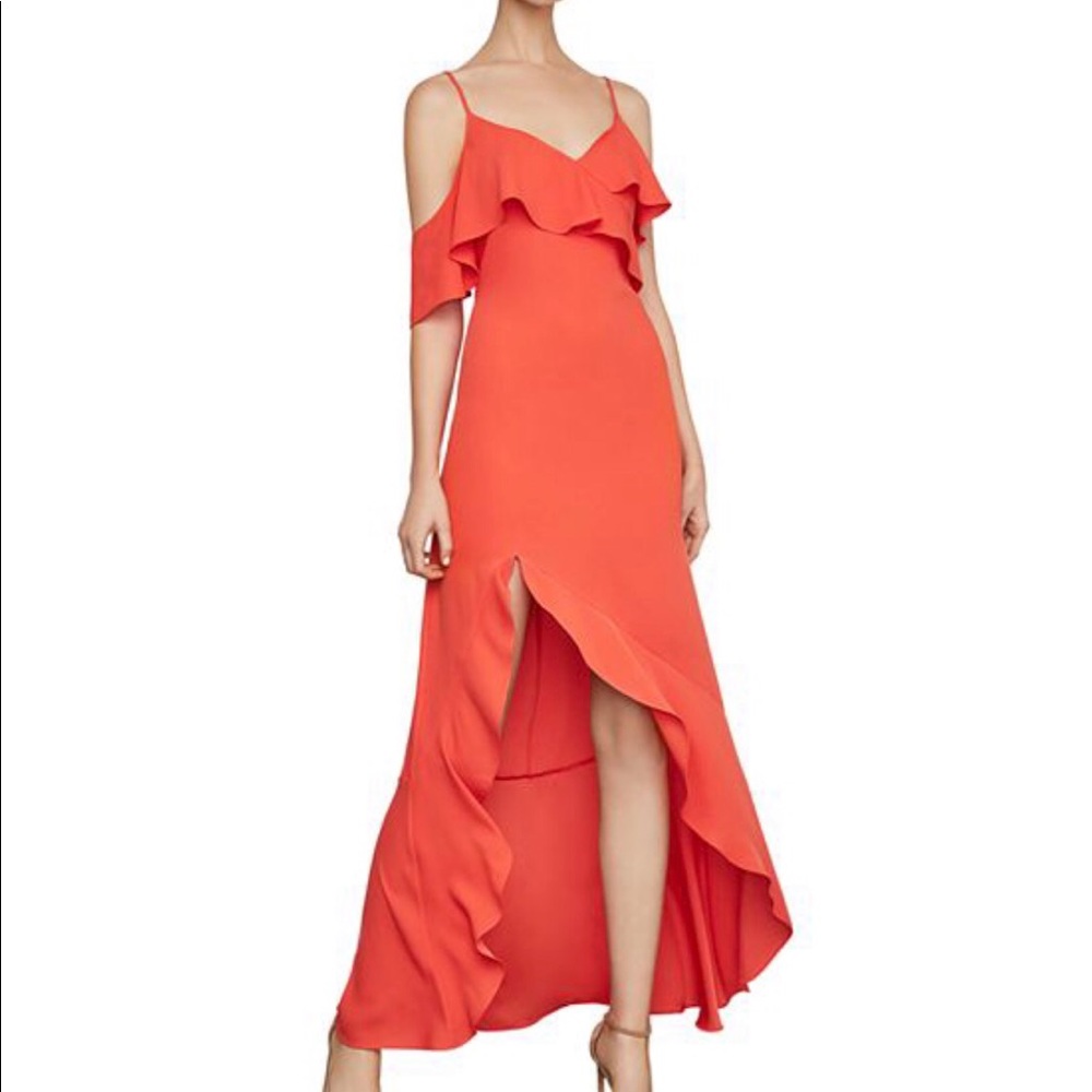 MOVING SALE! Great for prom- worn once BCBG Flutter dress